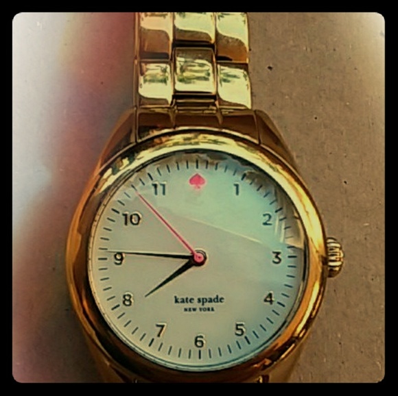 Kate Spade Womans Gold Watch